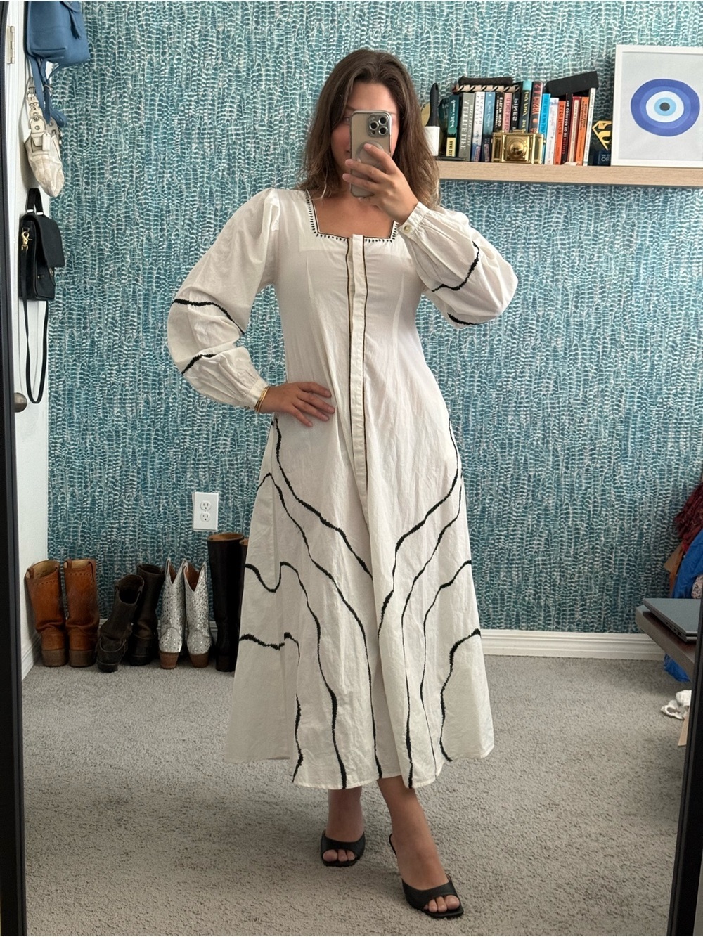 Made‎ in Studio Anthropologie Pisano Maxi Dress
